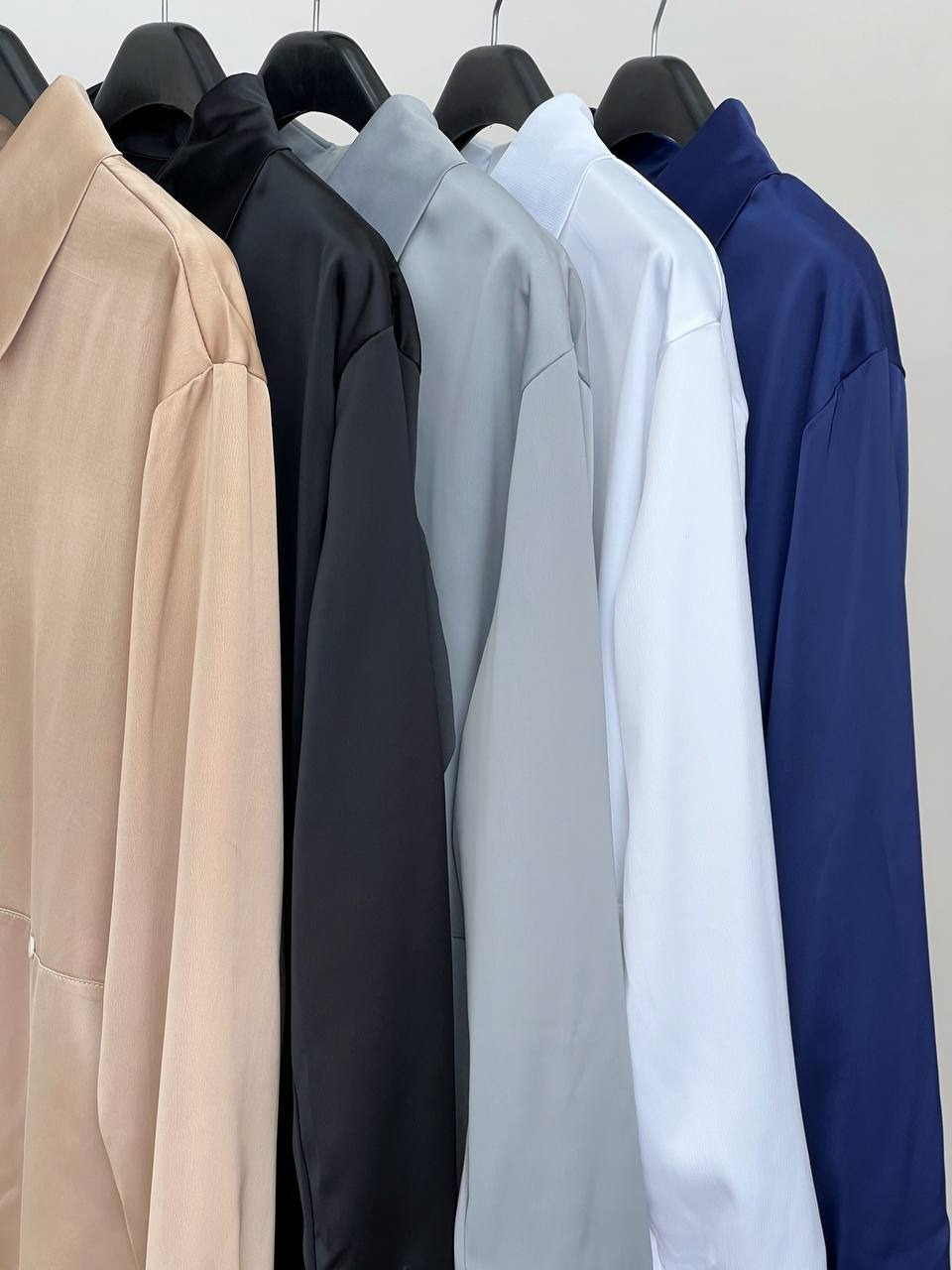 تونیک ساتن بغل دکمه کد 3558