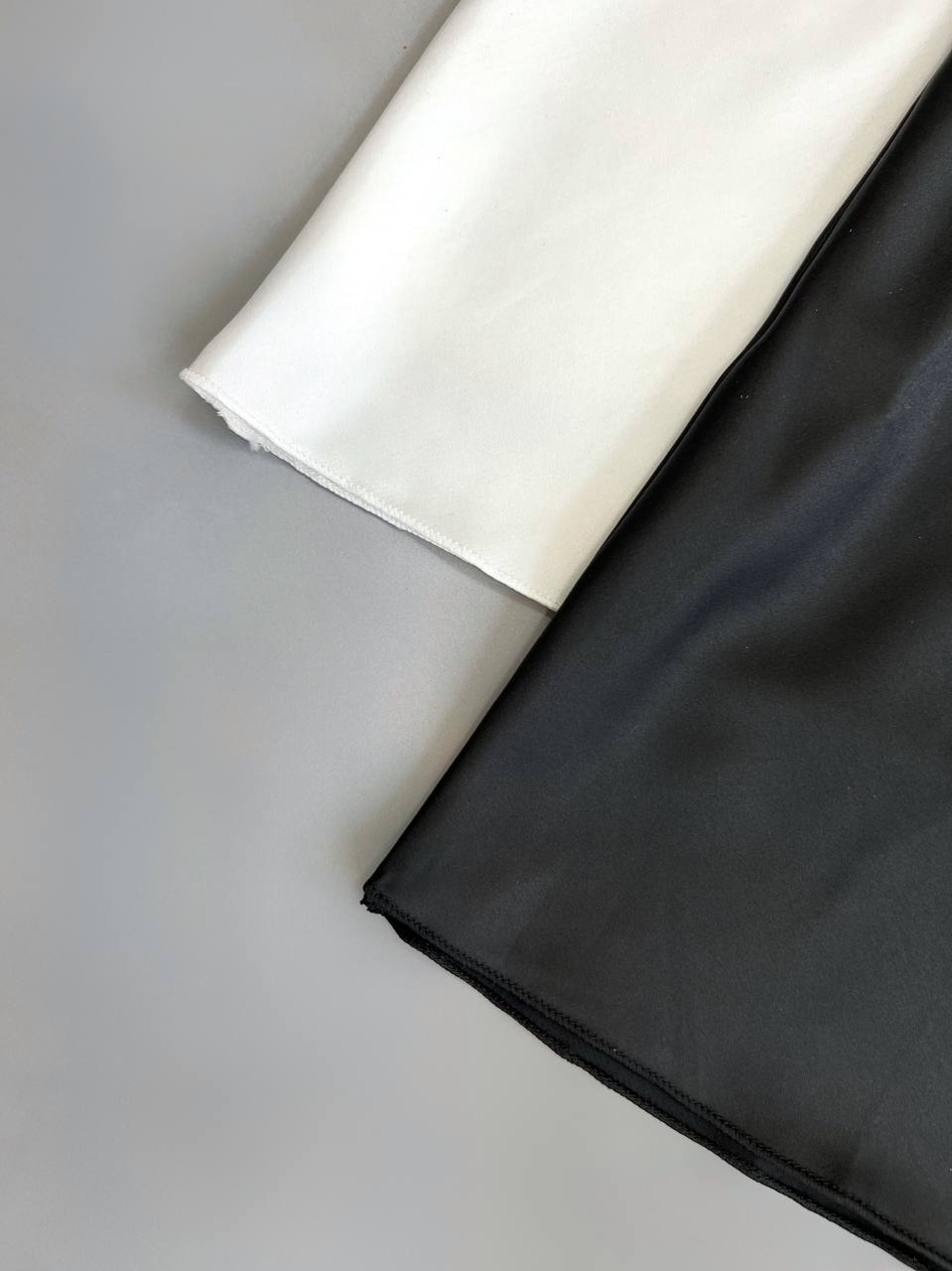 تاپ ساتن بند ضربدری کد 3559