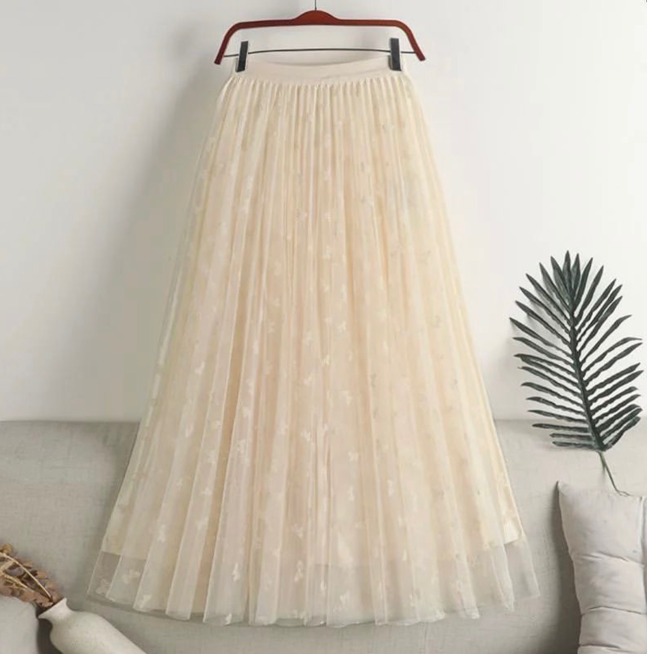 دامن توری پاپیون کد 3562