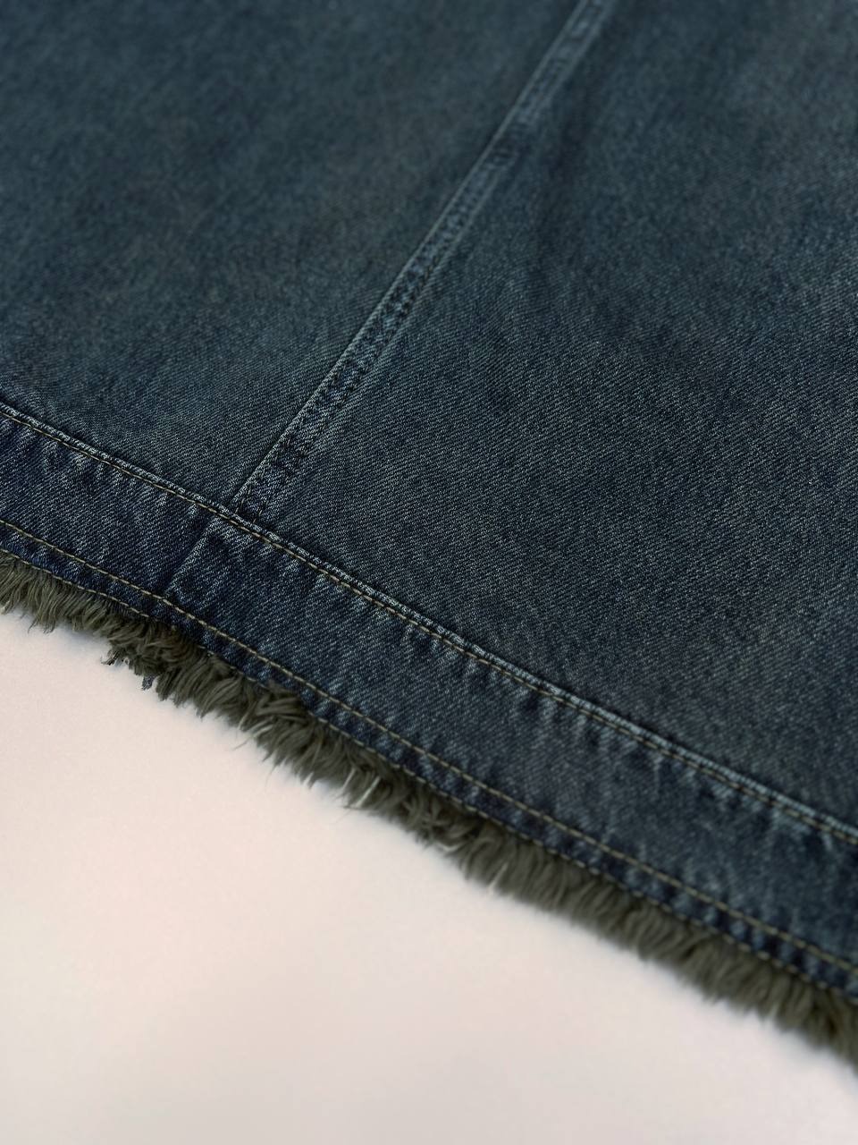 دامن جین تکرنگ کد 3578