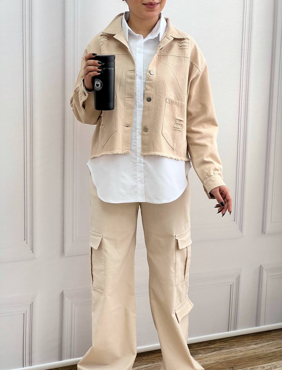 شومیز سفید کد 3583