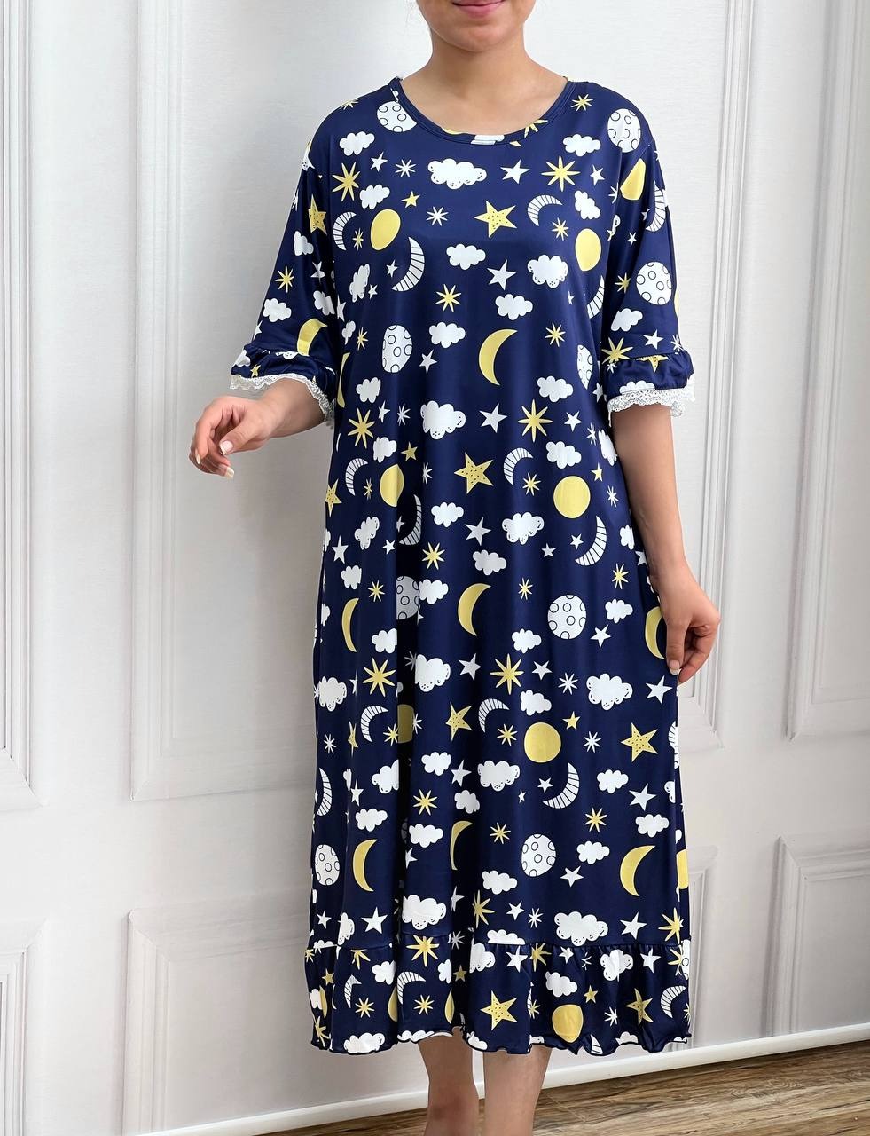 پیراهن بلند 5 طرح کد 3601