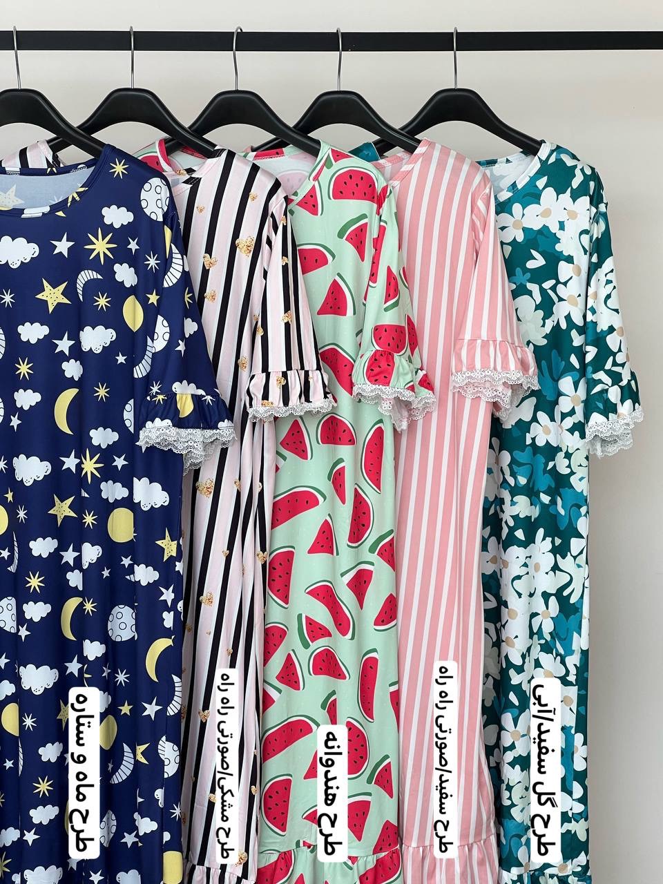 پیراهن بلند 5 طرح کد 3601