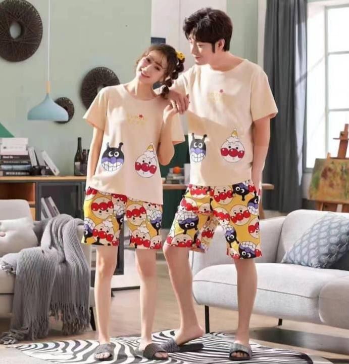 ست بلوز و شلوارک نخ و پنبه عروسکی کد 3605