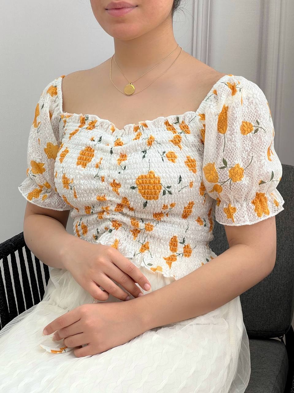 شومیز پینترستی کش ماسوره کد 3612