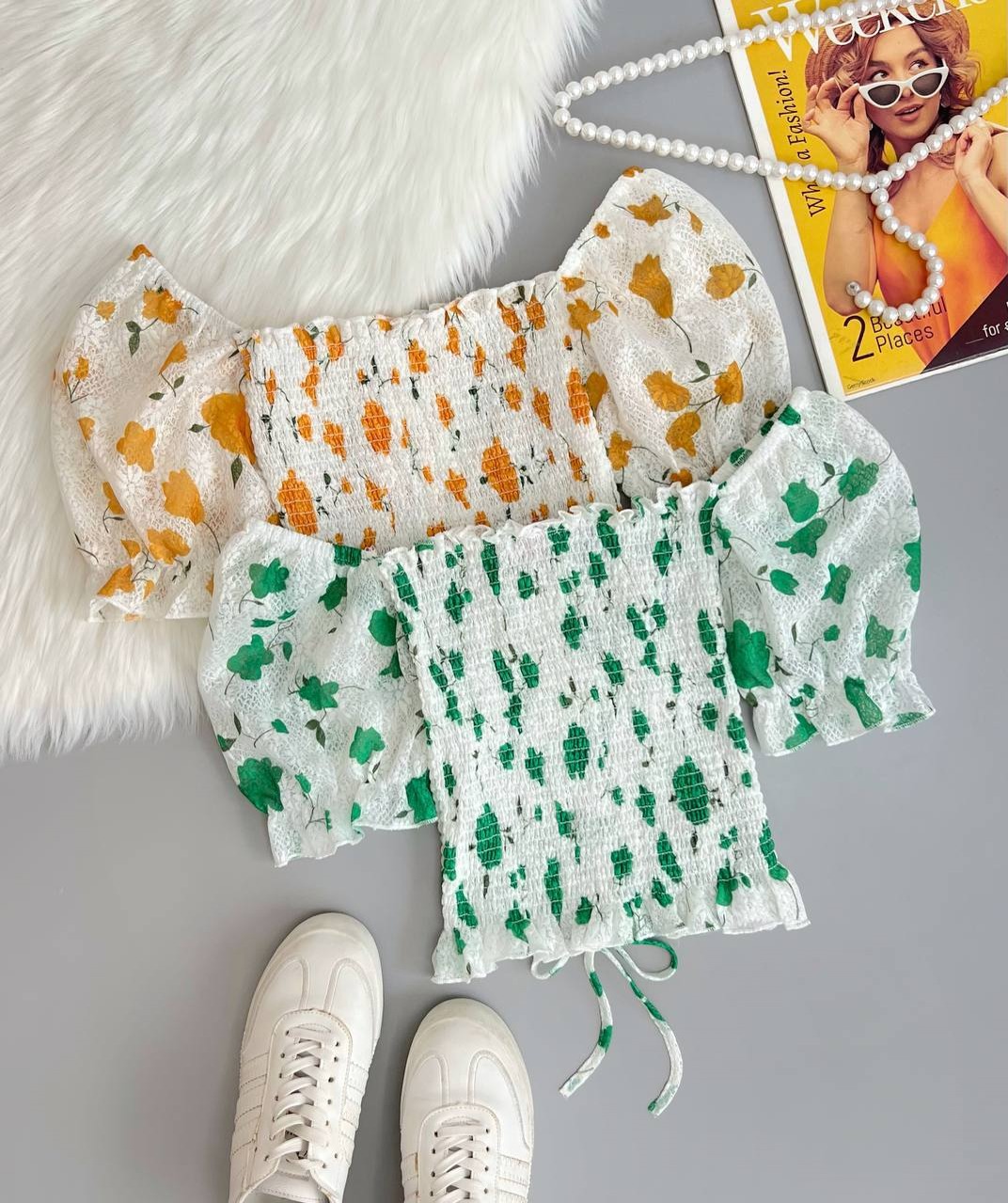 شومیز پینترستی کش ماسوره کد 3612