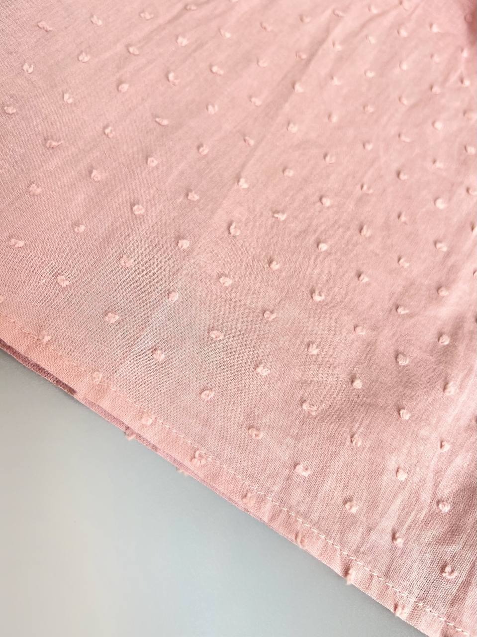 شومیز نخ توپی با نوارای دانتل کد 3614