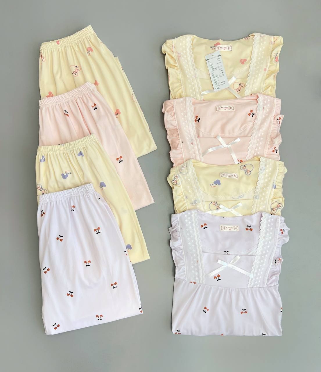 ست بلوز و شلوار راحتی کد 3615