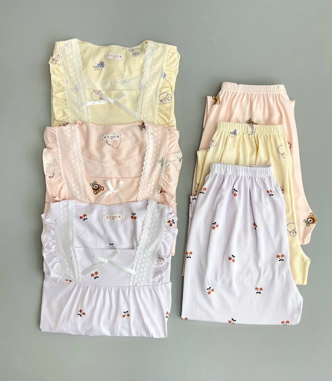 ست بلوز و شلوار راحتی کد 3615