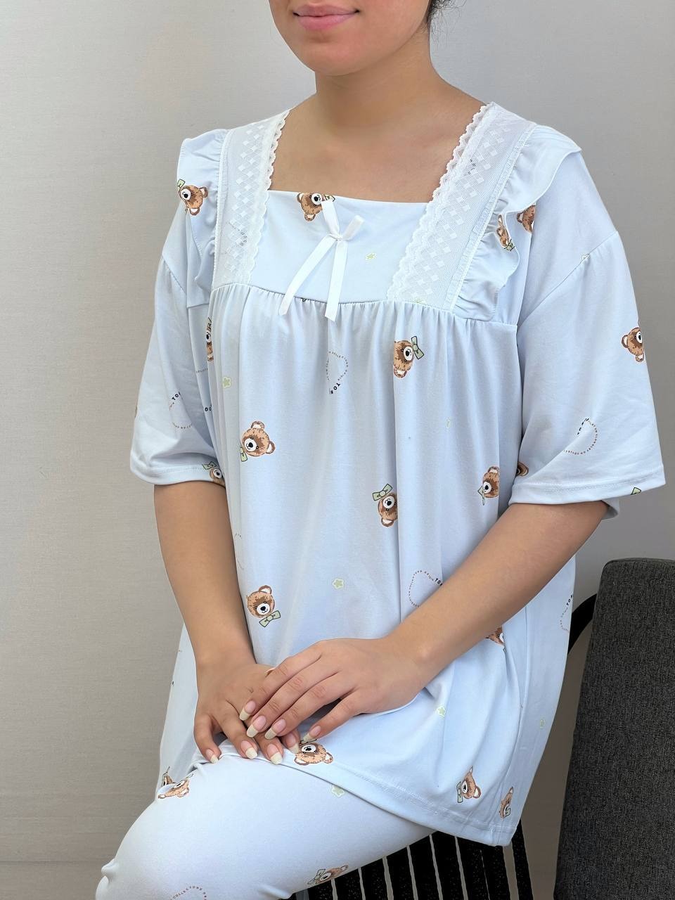 ست بلوز و شلوار راحتی کد 3615