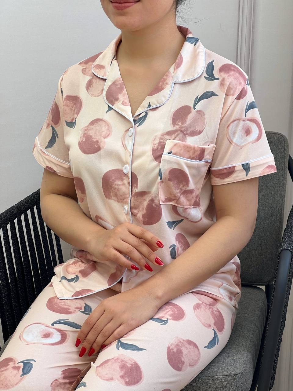 ست سه تیکه هلو کد 3618