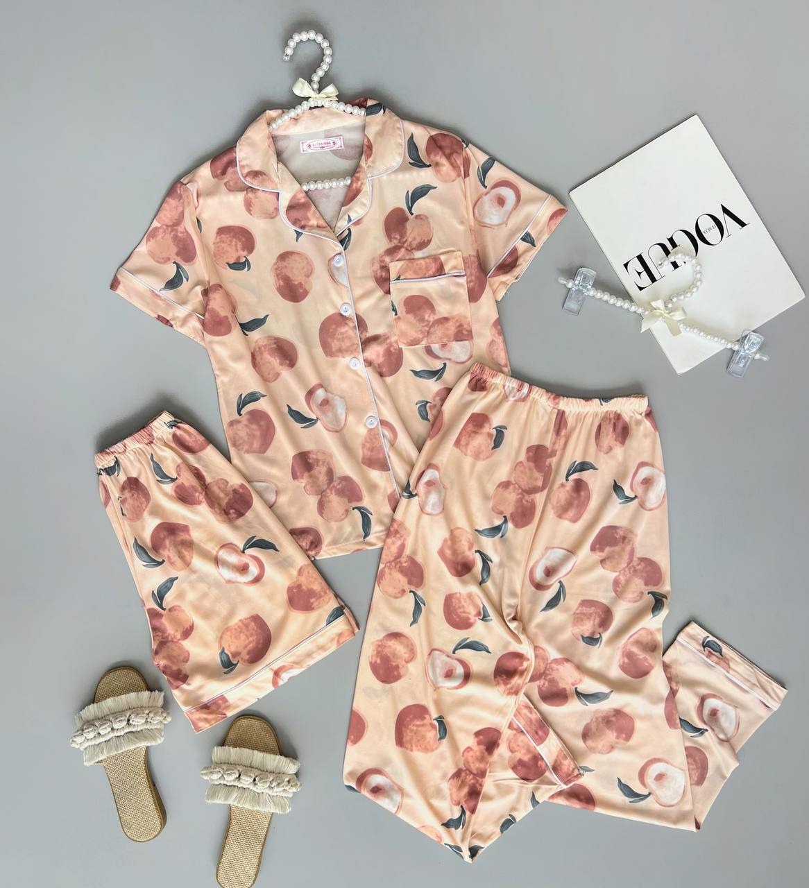 ست سه تیکه هلو کد 3618