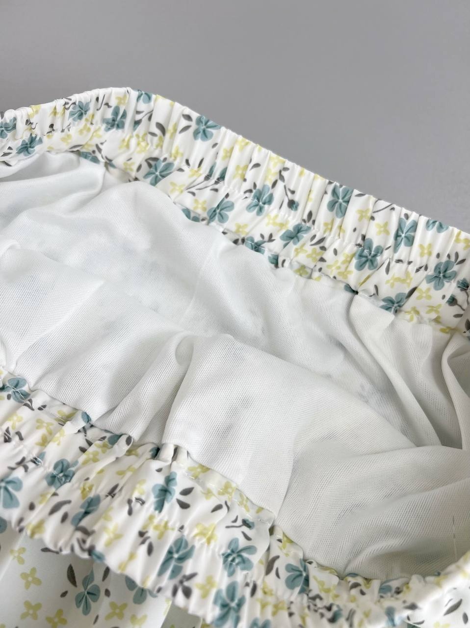 دامن کلوش میدی گل ریز کد 3623