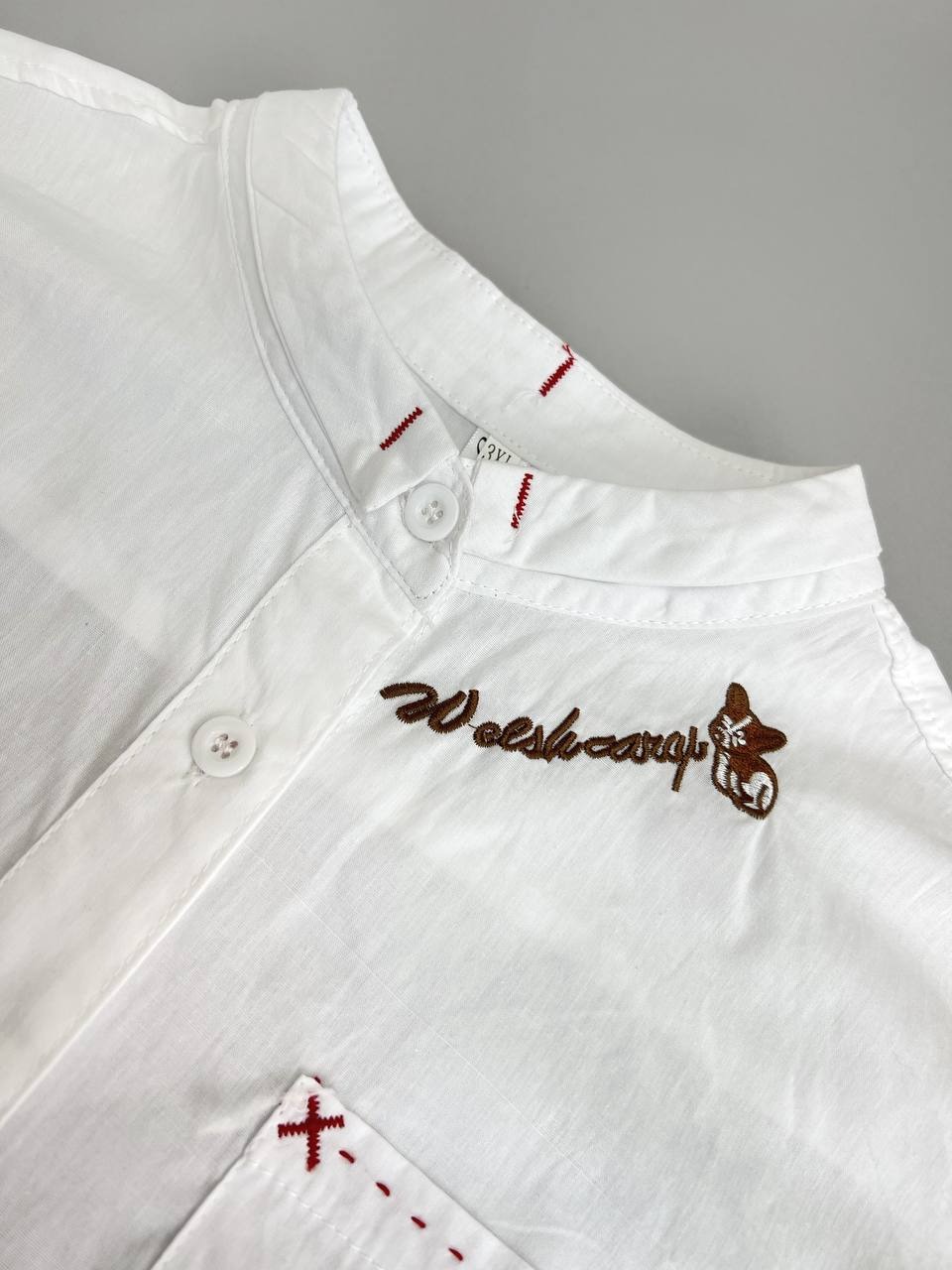 شومیز کتان نخ وارداتی کد 3626