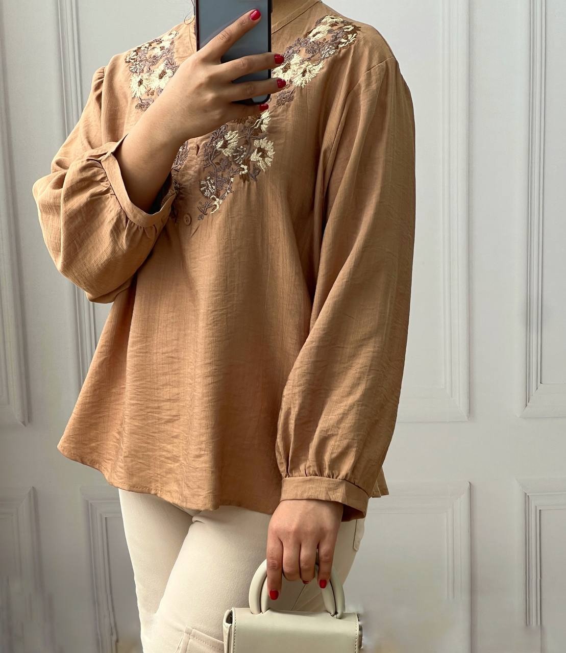 شومیز گلدوزی شده 3 کد 3629