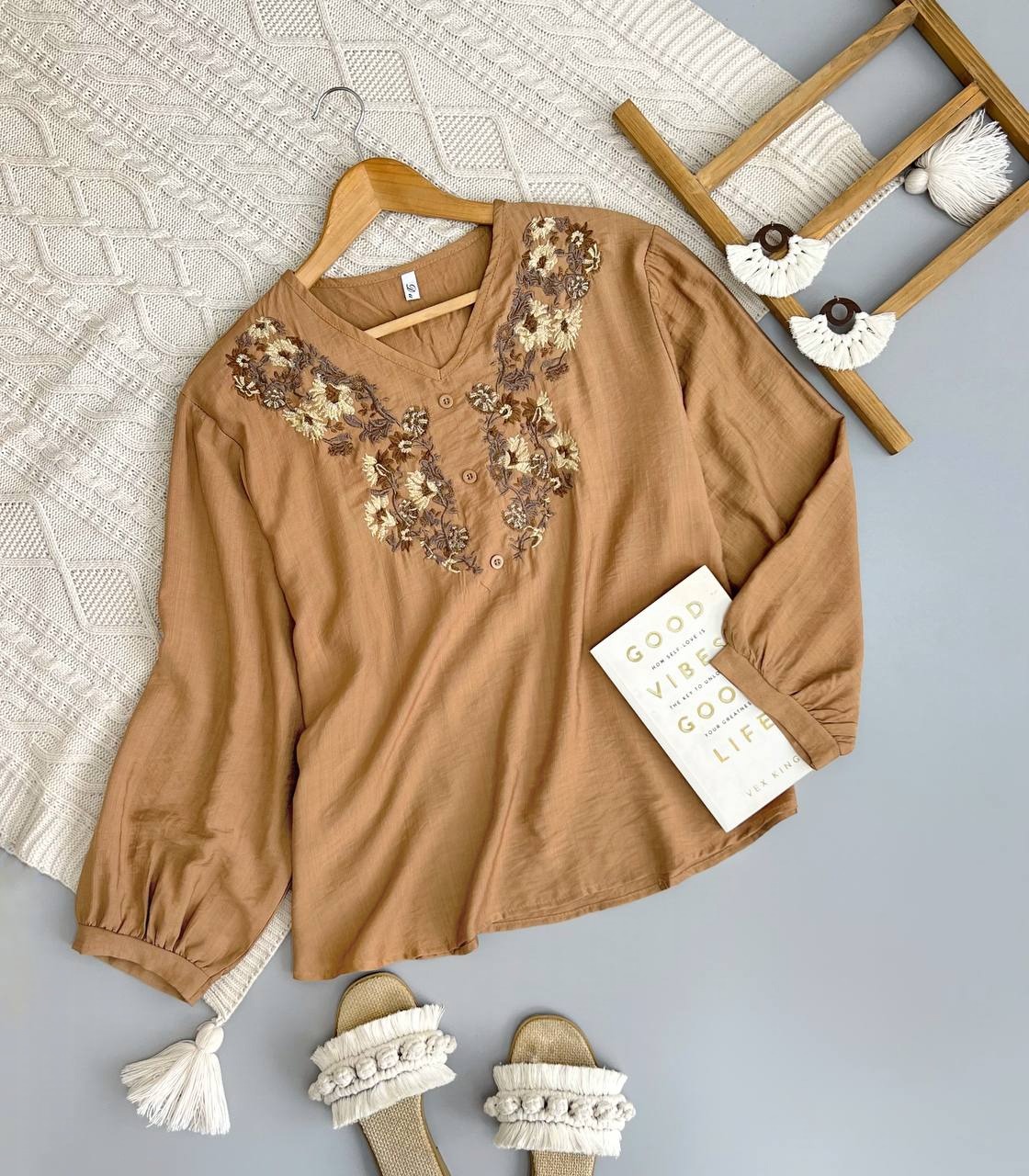 شومیز گلدوزی شده 3 کد 3629