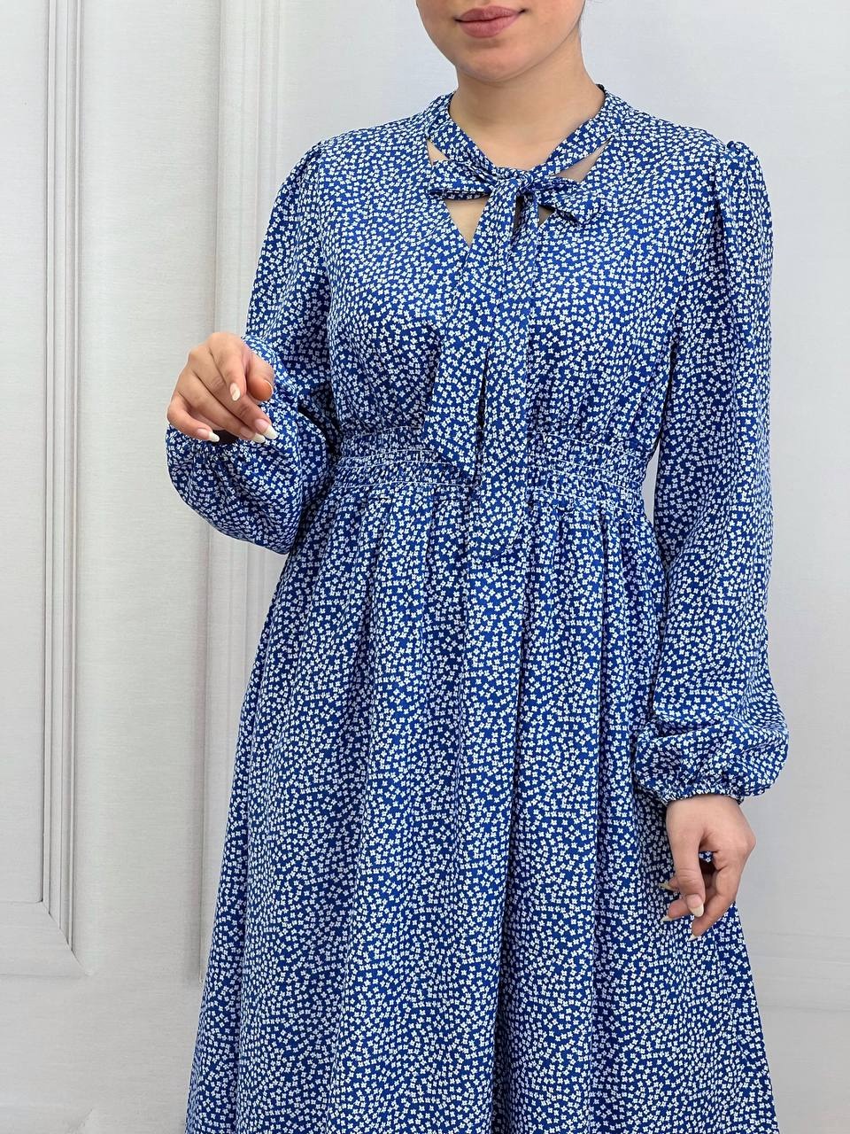 پیراهن کرپ نخ شکوفه کد 3633