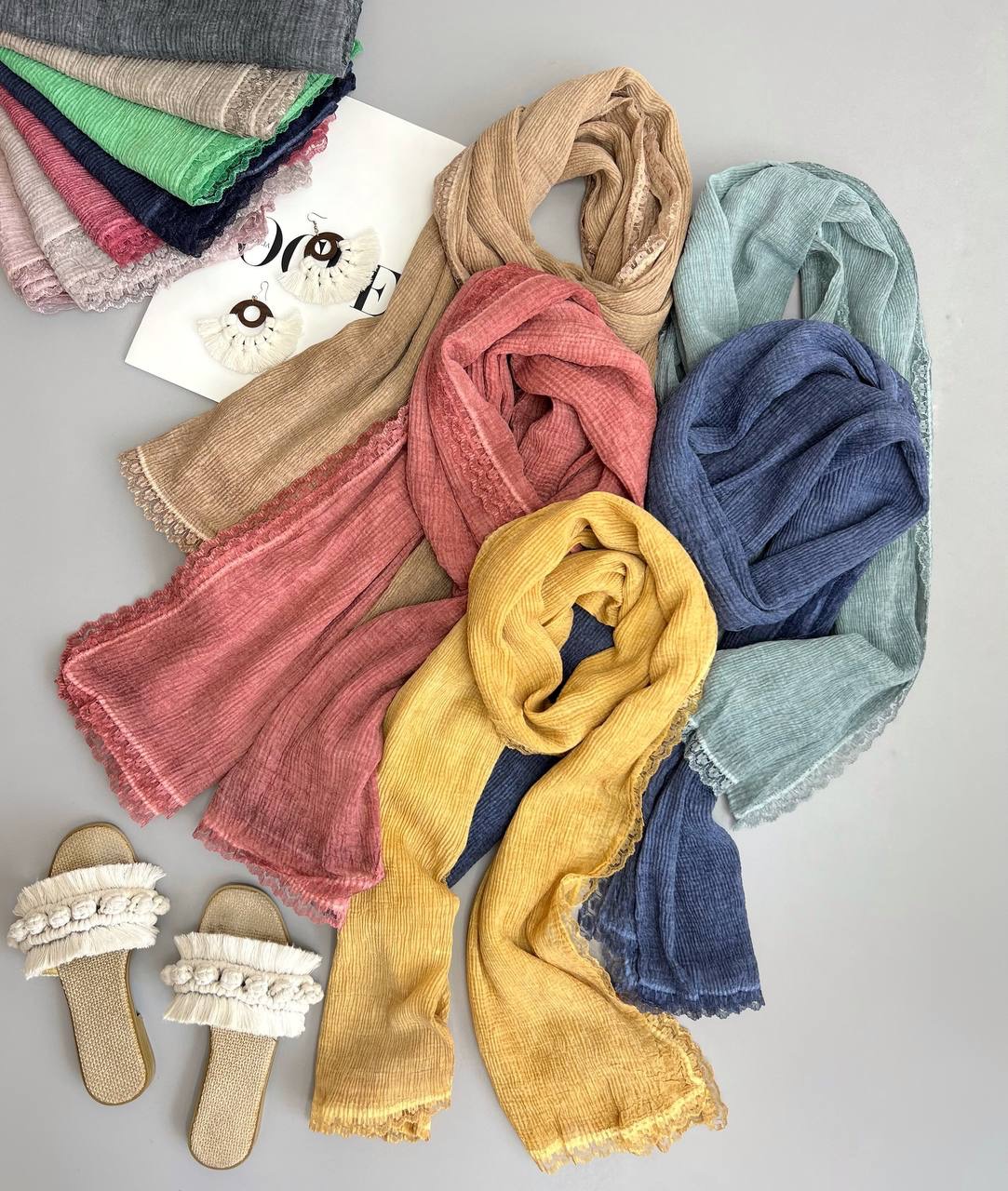 شال دور گیپور وارداتی کد 3637