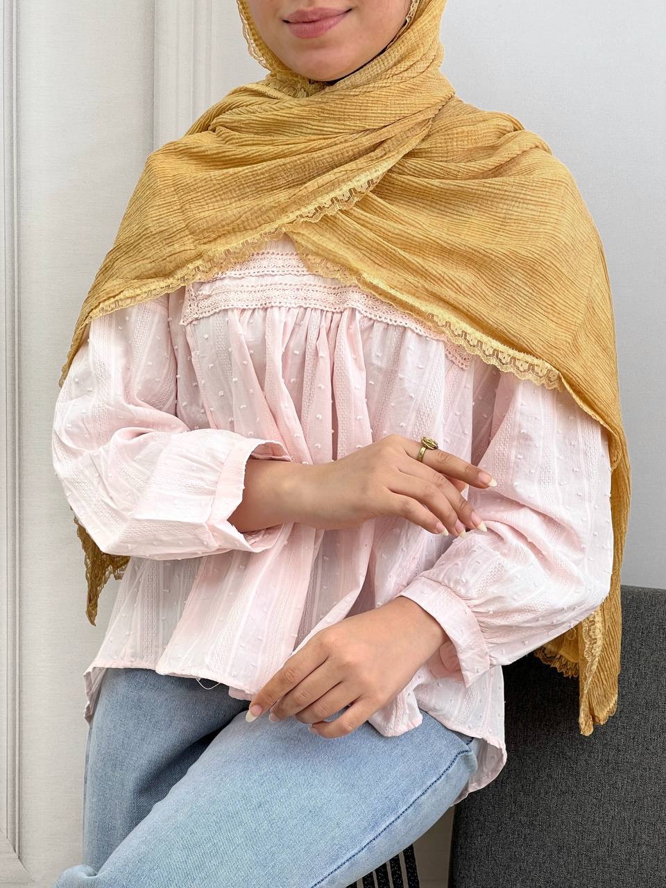 شال دور گیپور وارداتی کد 3637