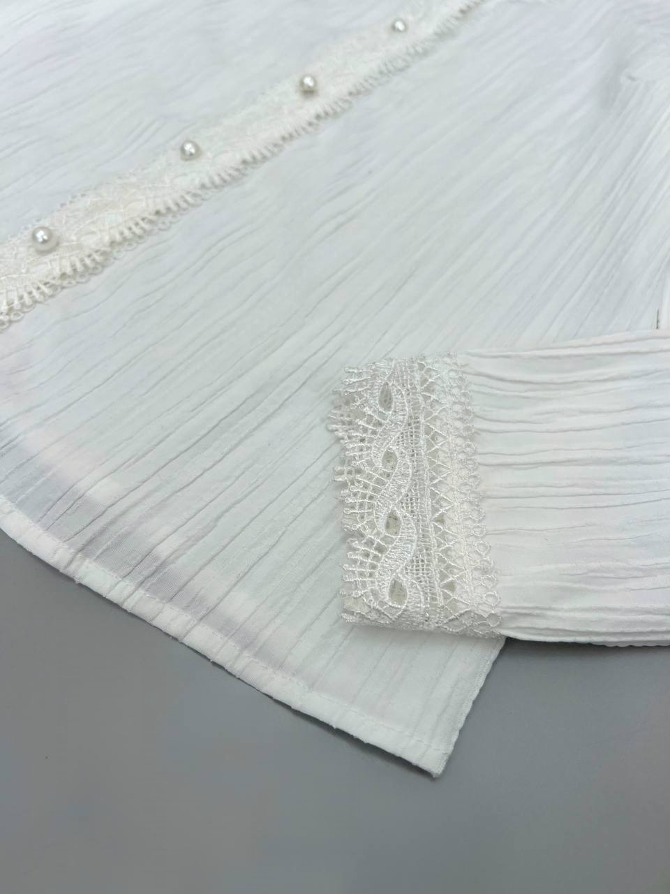 شومیز تکرنگ جلو دکمه کد 3640