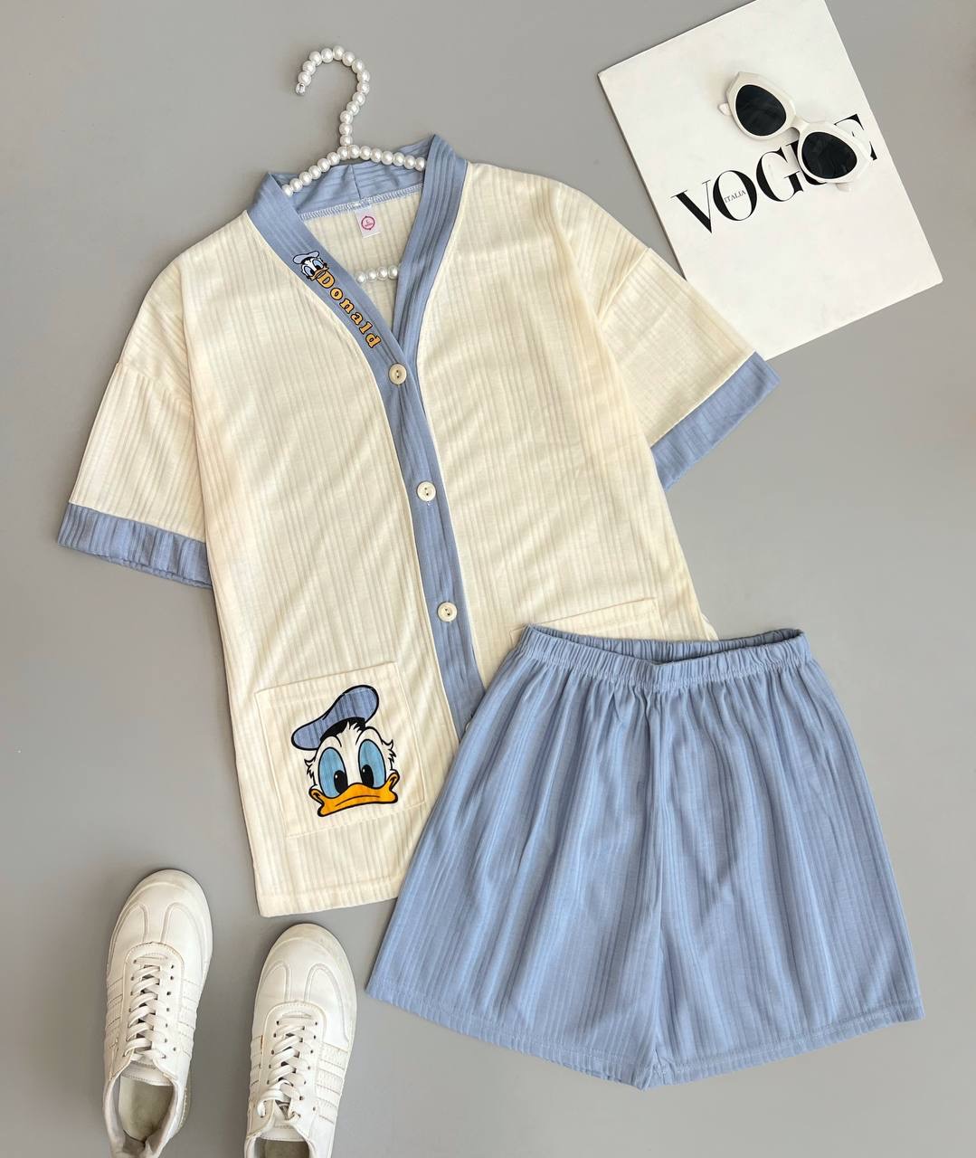 ست پیراهن و شلوارک کبریتی مدل 2 کد 3647