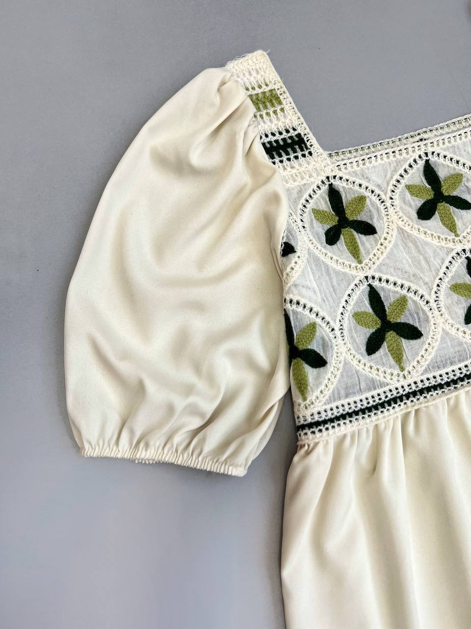 شومیز قلاب بافی آستین کوتاه مدل 3 کد 3649