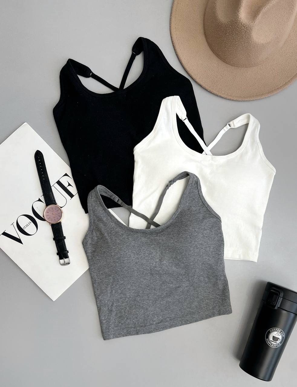 کراپ پشت بندی کاپ دار کد 3655