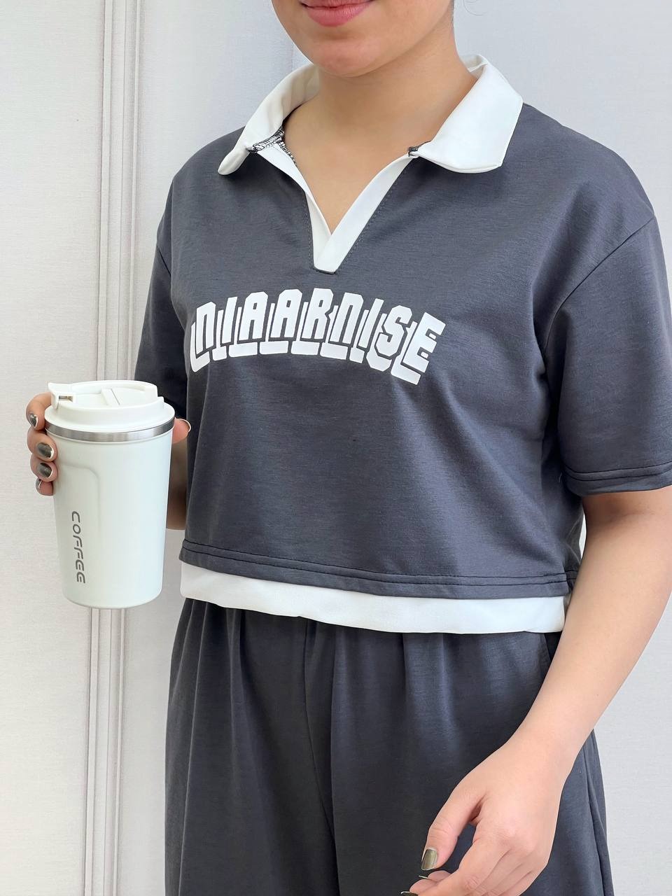 ست پولوشرت و شلوار بگ کد 3657