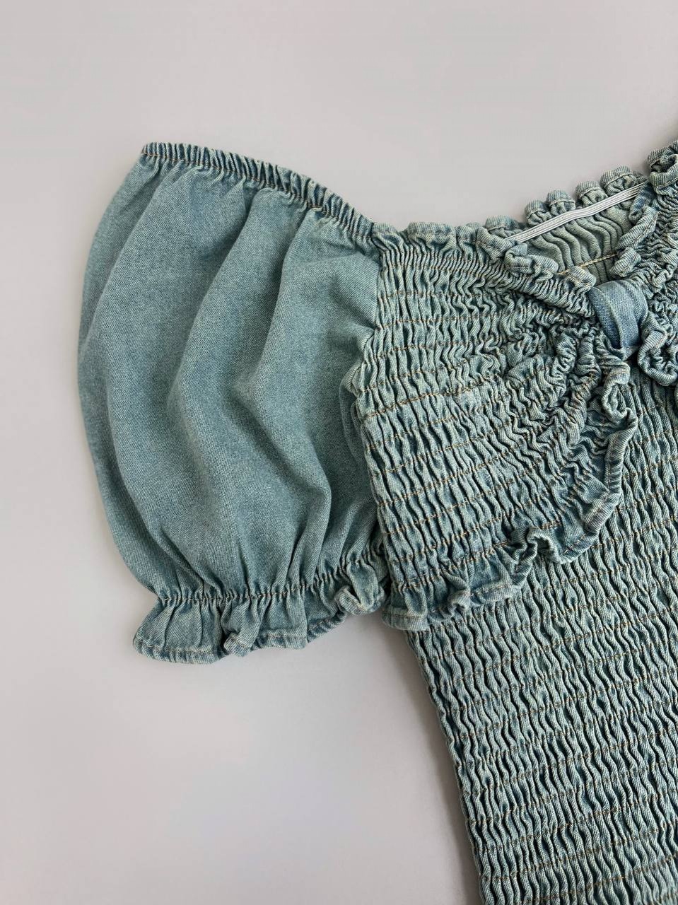 شومیز جین کش ماسوره کد 3662