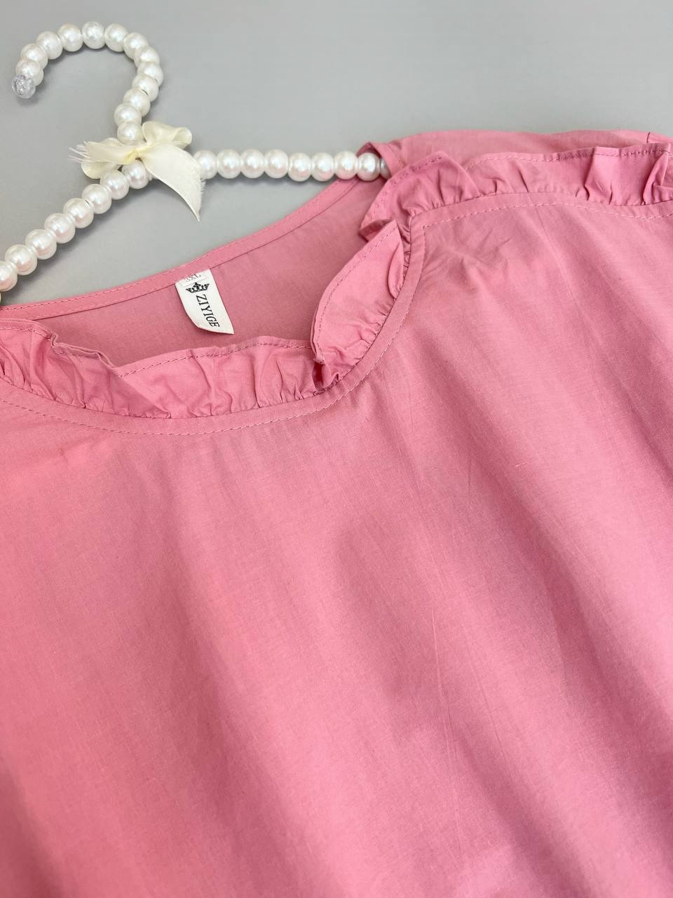 پیراهن نخی کمر گتر کد 3663