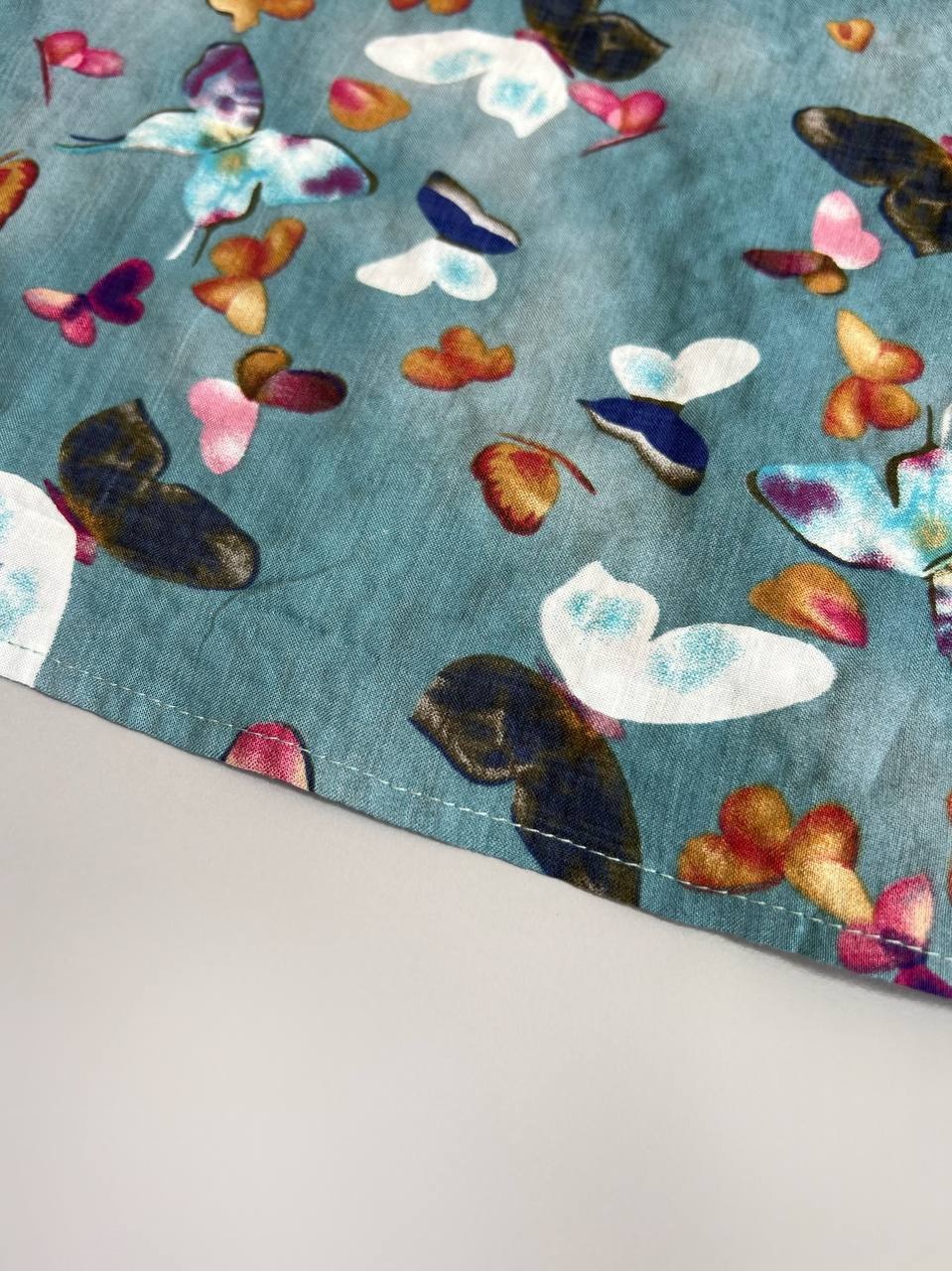 پیراهن نخی کمر گتر کد 3663