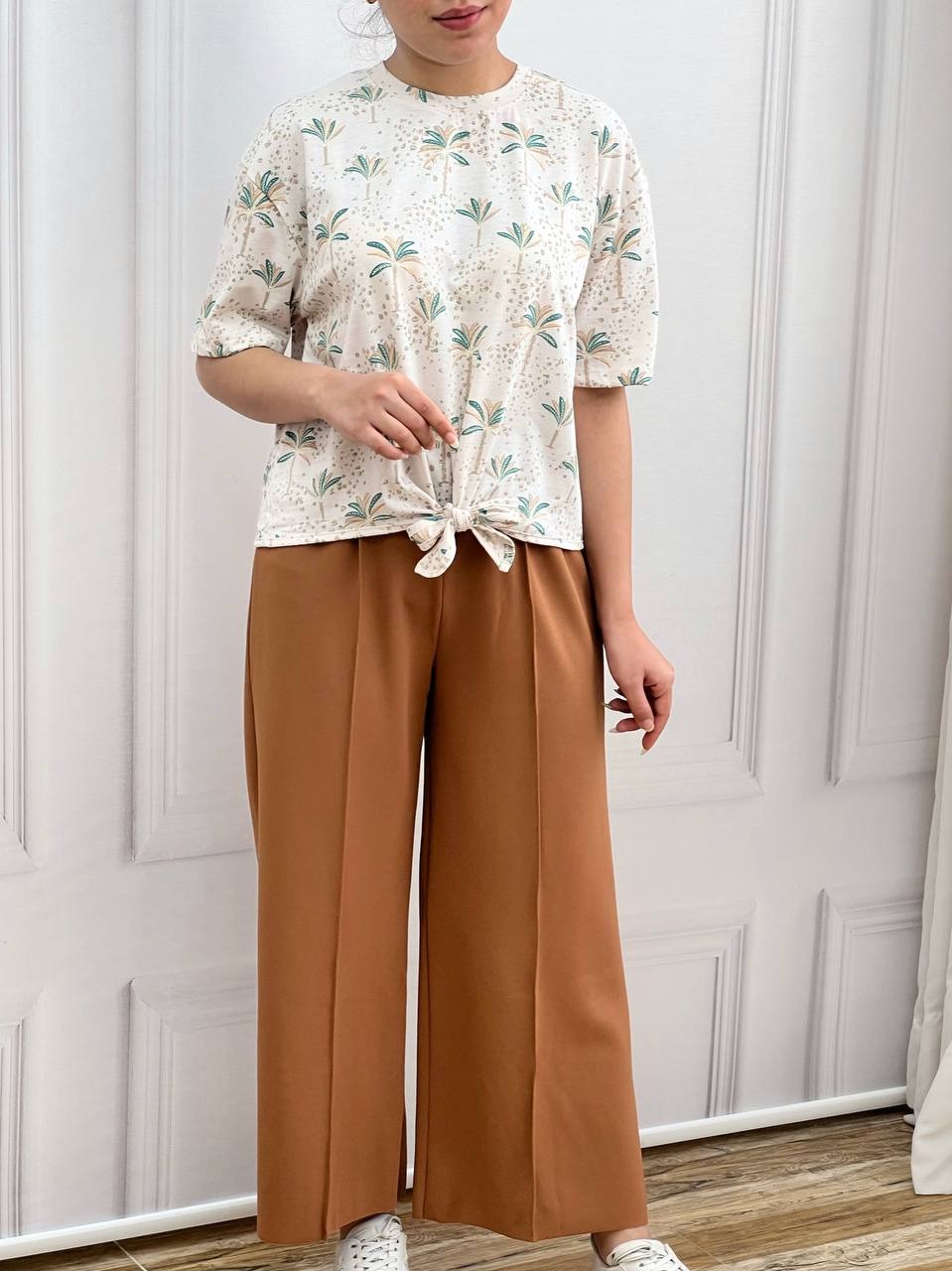 شلوار تکرنگ وارداتی کد 3672