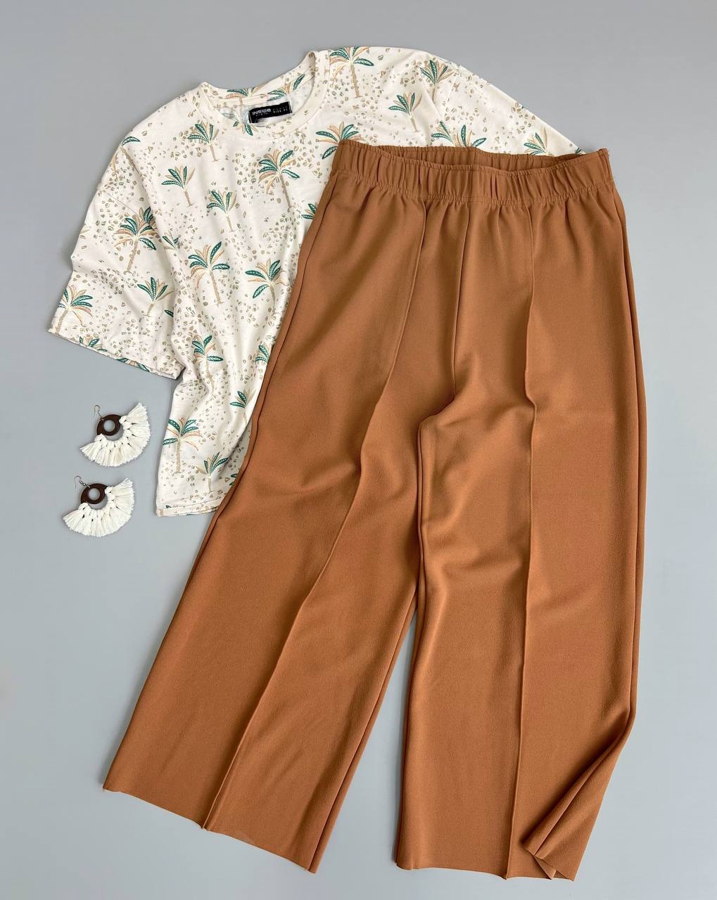 شلوار تکرنگ وارداتی کد 3672