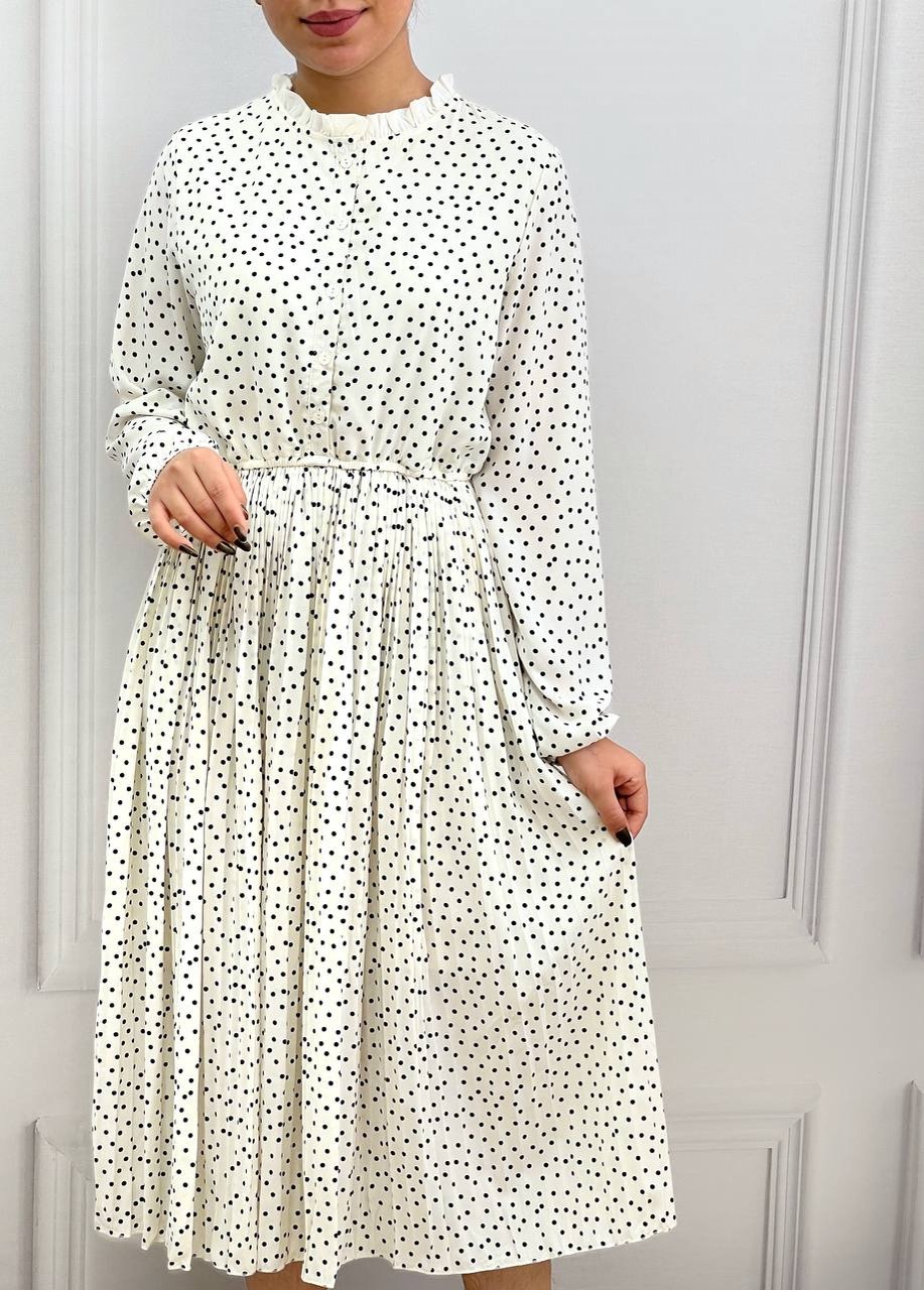 پیراهن پلیسه توپی کد 3673