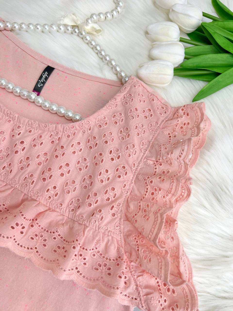 تیشرت بالاتنه خامه دوزی هندی کد 3674