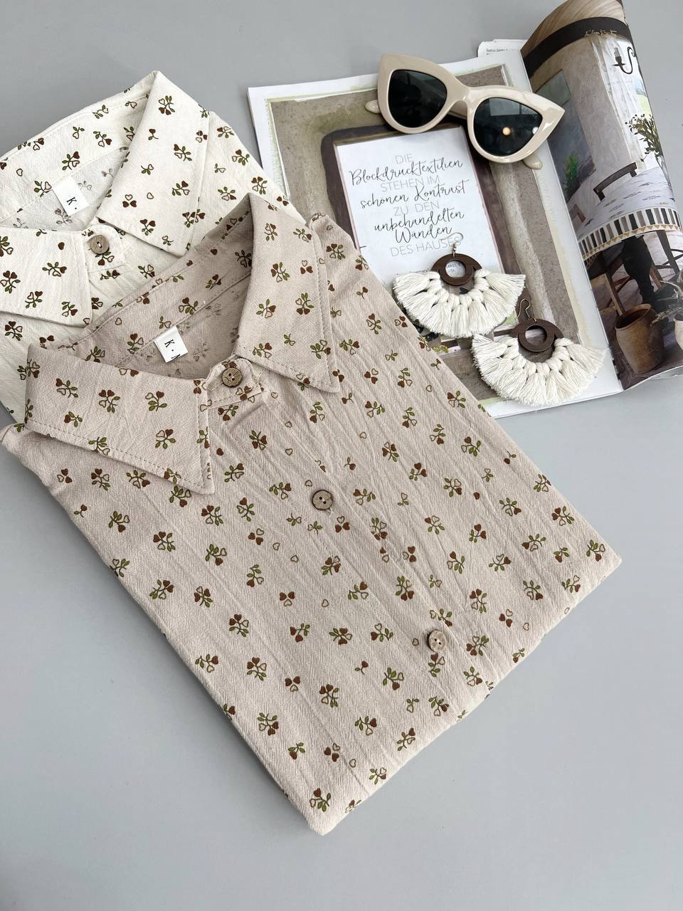 شومیز کنف طرح قلب کد 3685