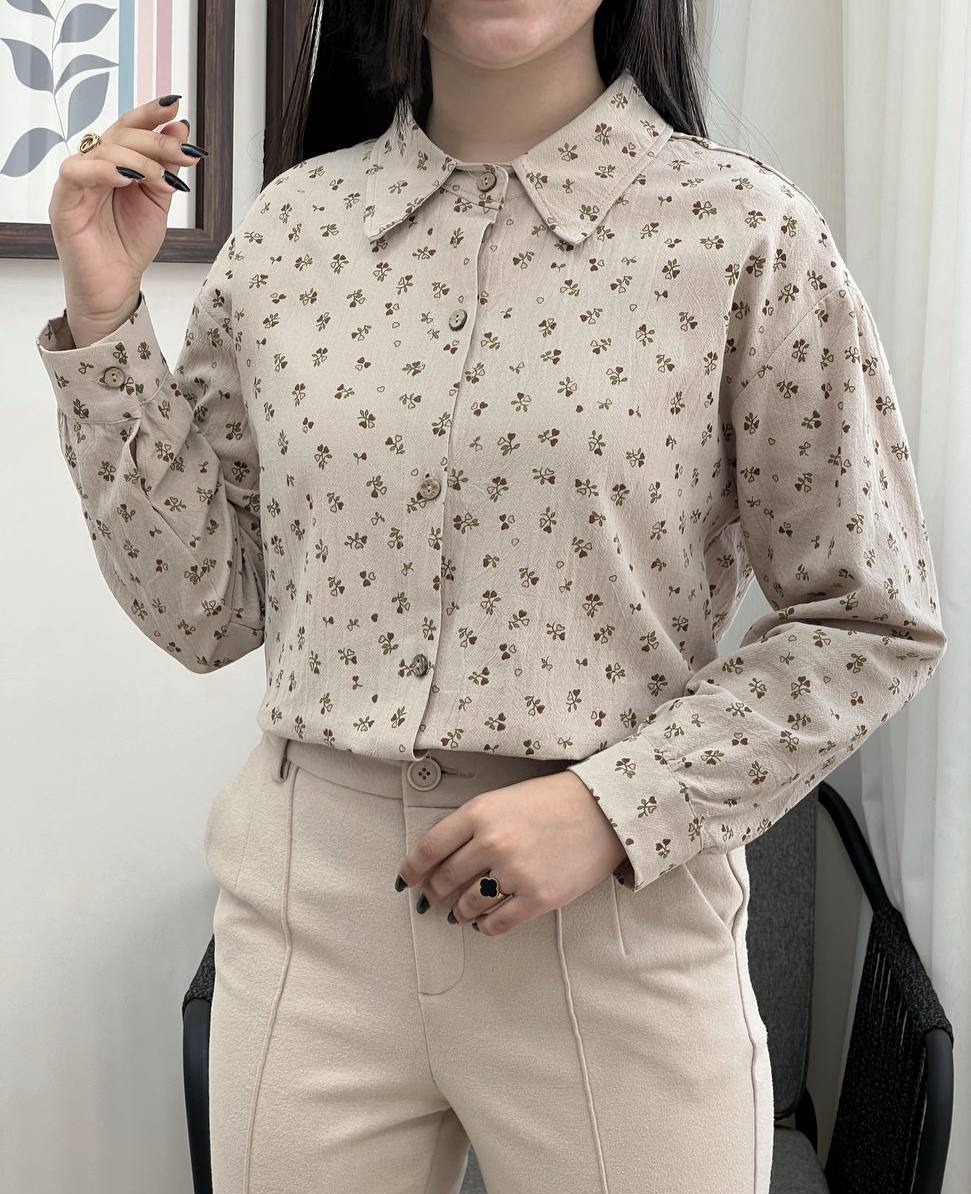 شومیز کنف طرح قلب کد 3685