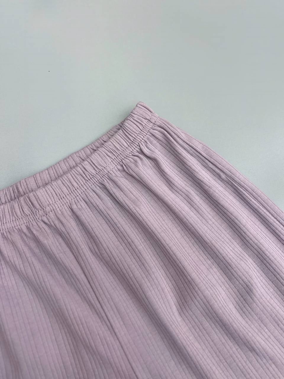 ست بلوز و شلوارک نخ کبریتی کد 3688