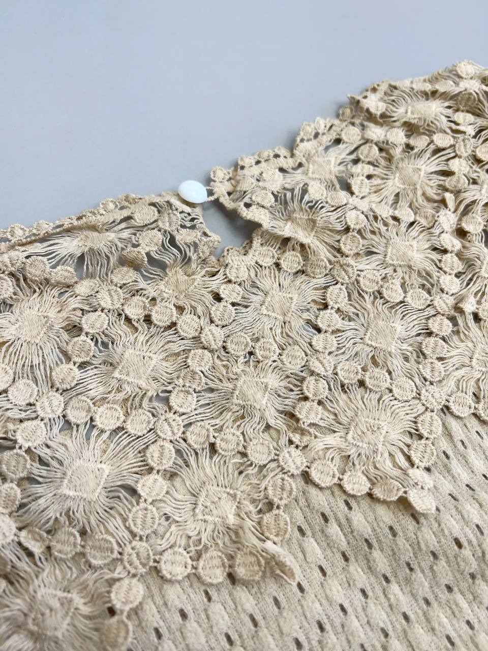 شومیز بالاتنه دانتل نوار دوزی کد 3689