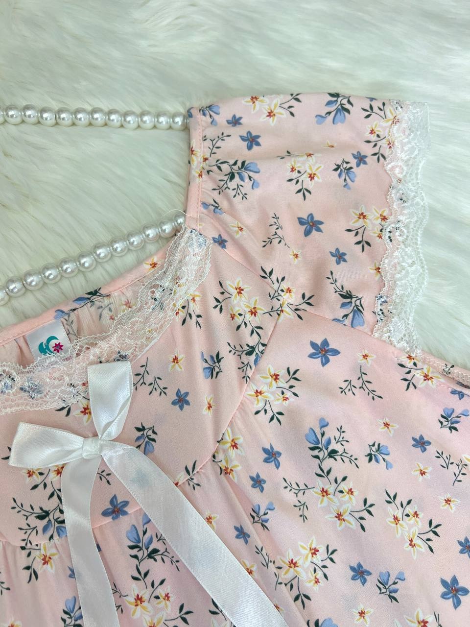 پیراهن راحتی گلگلی کد 3697