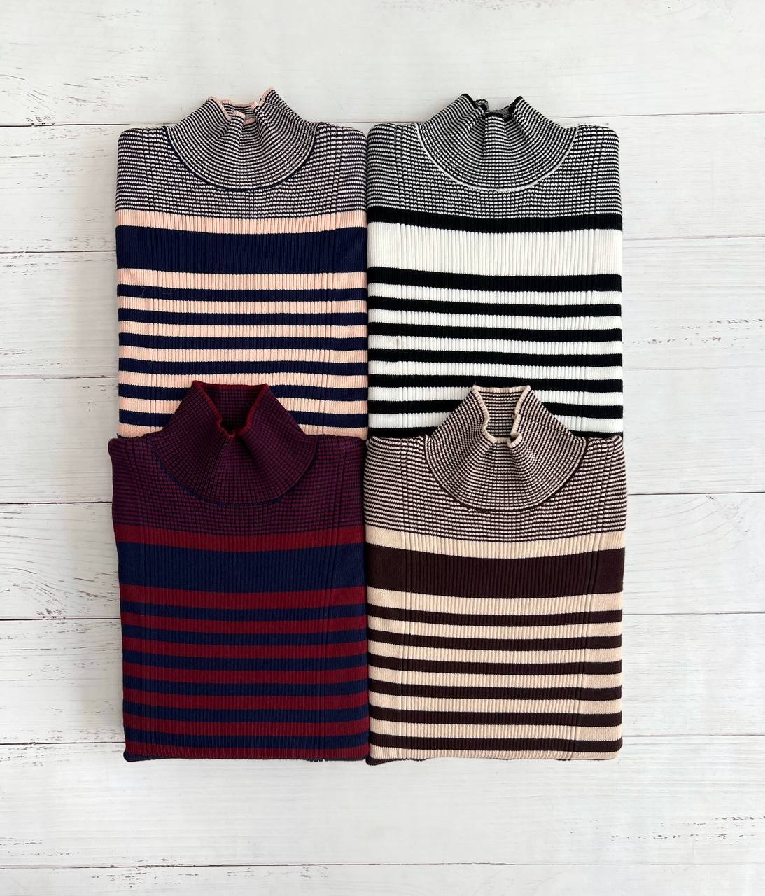 پلیور بافت راه راه مدل 3 کد 3698