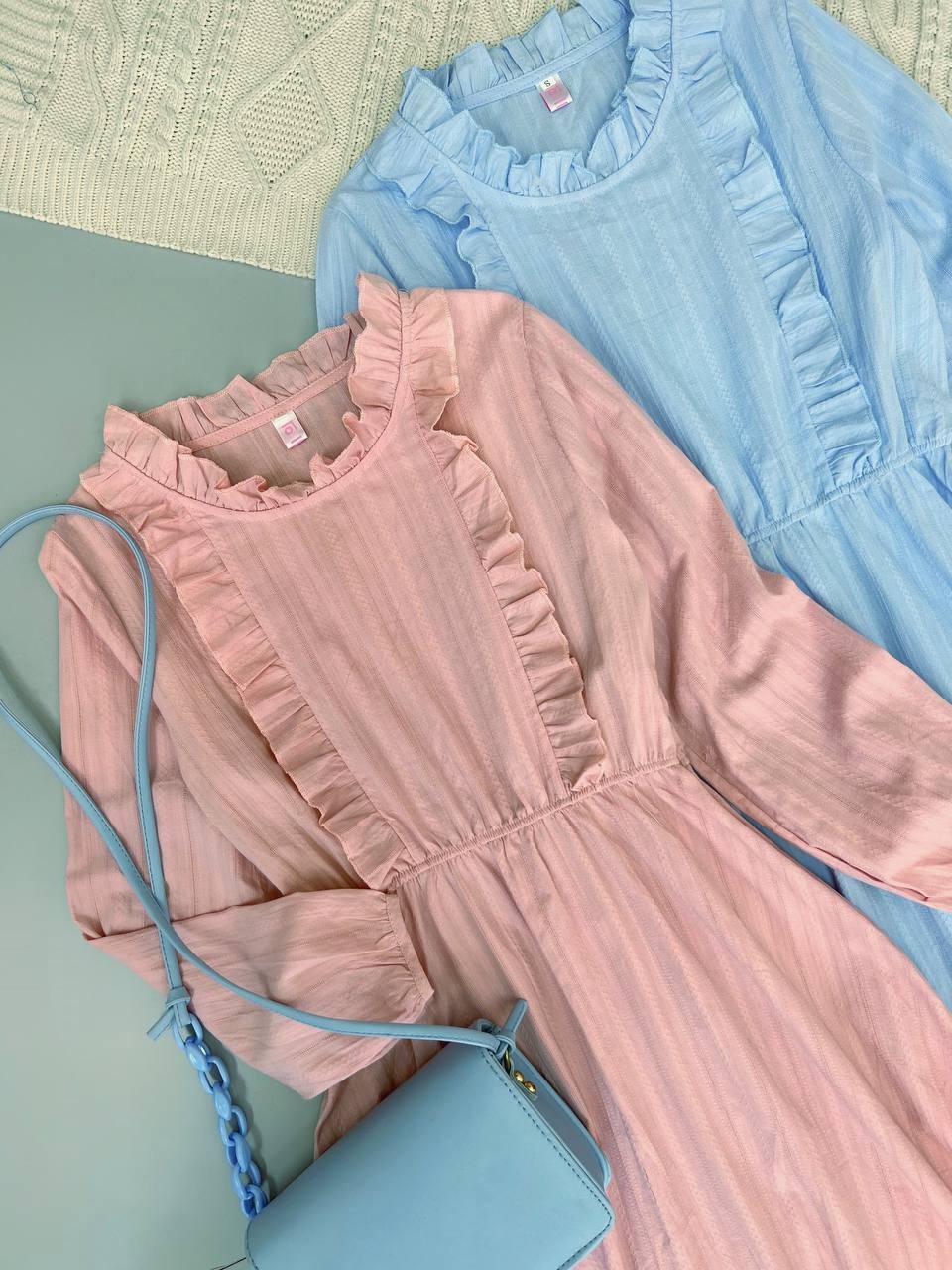 پیراهن لینن نخ گل برجسته کد 3700