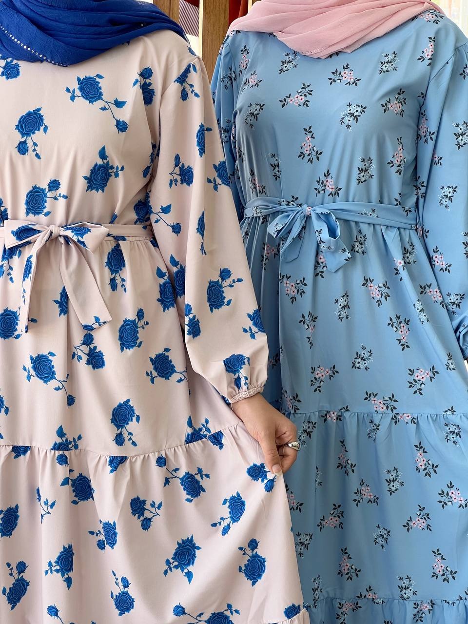 پیراهن سه چین کرپ کد 3703