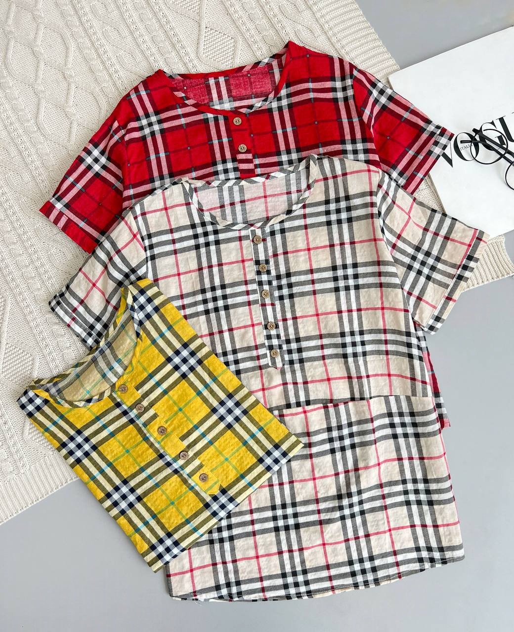 شومیز نخ باربری کد 3707