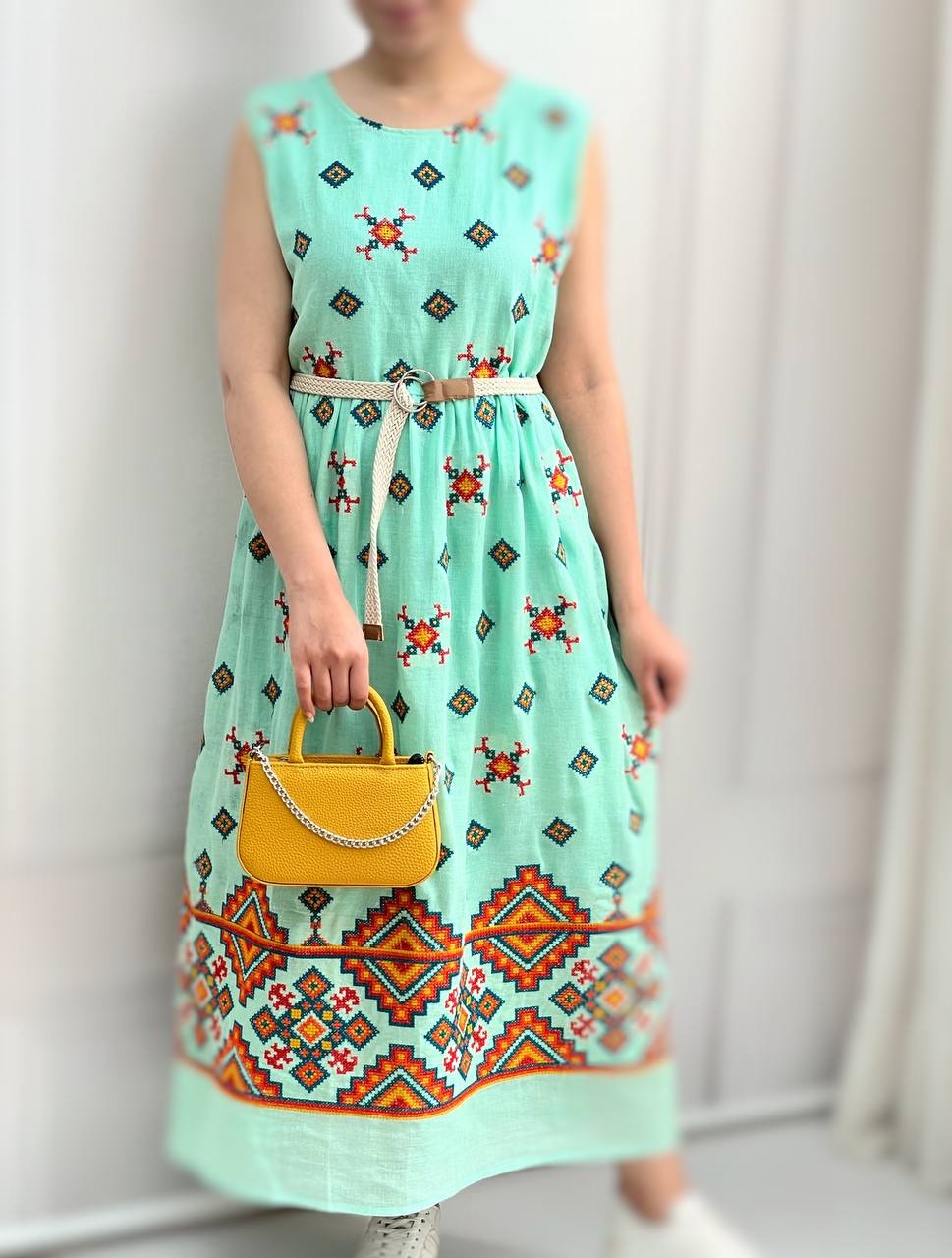 پیراهن بلند سوزندوزی کد 3712