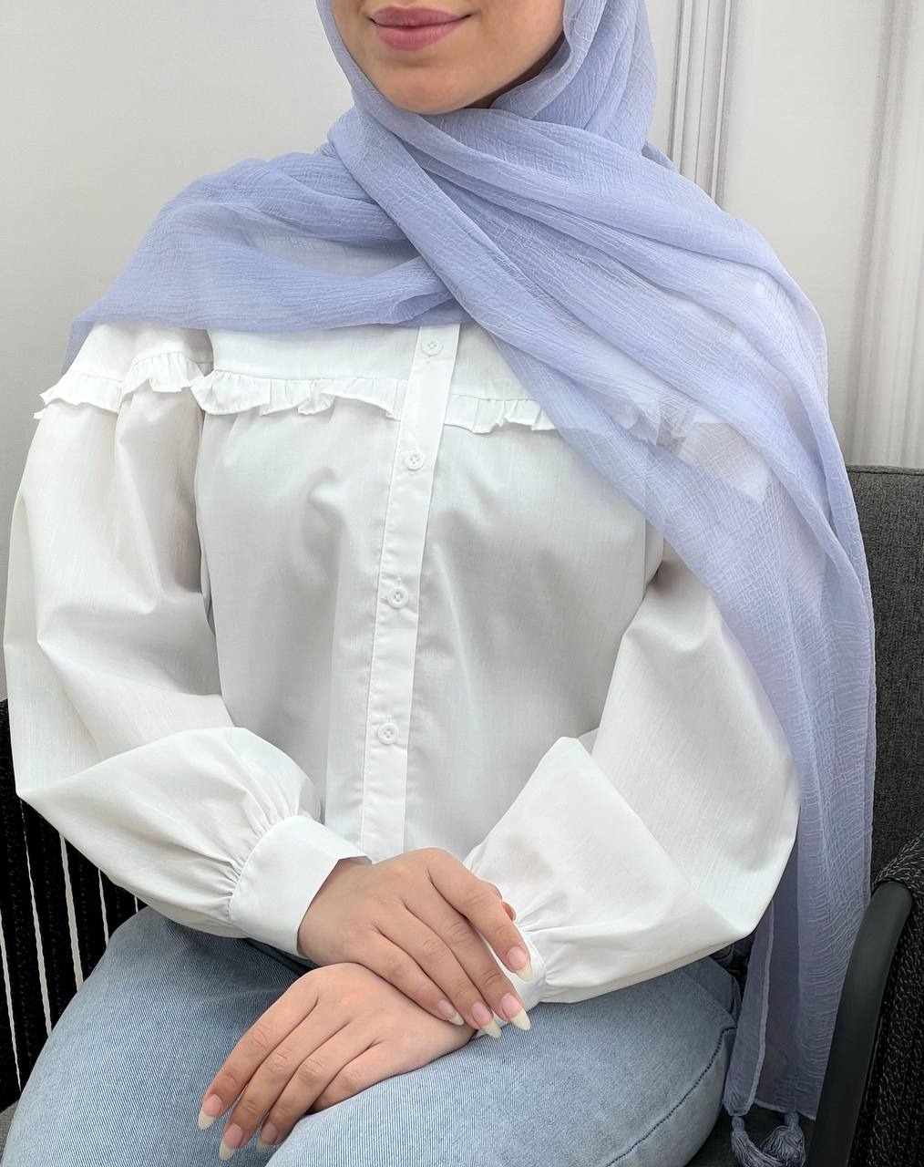 شال وارداتی حریر کد 3715