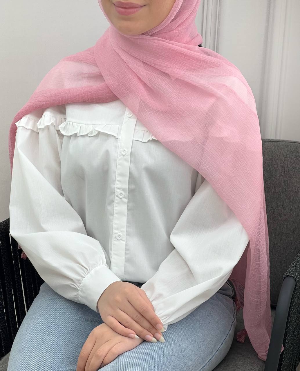 شال وارداتی حریر کد 3715