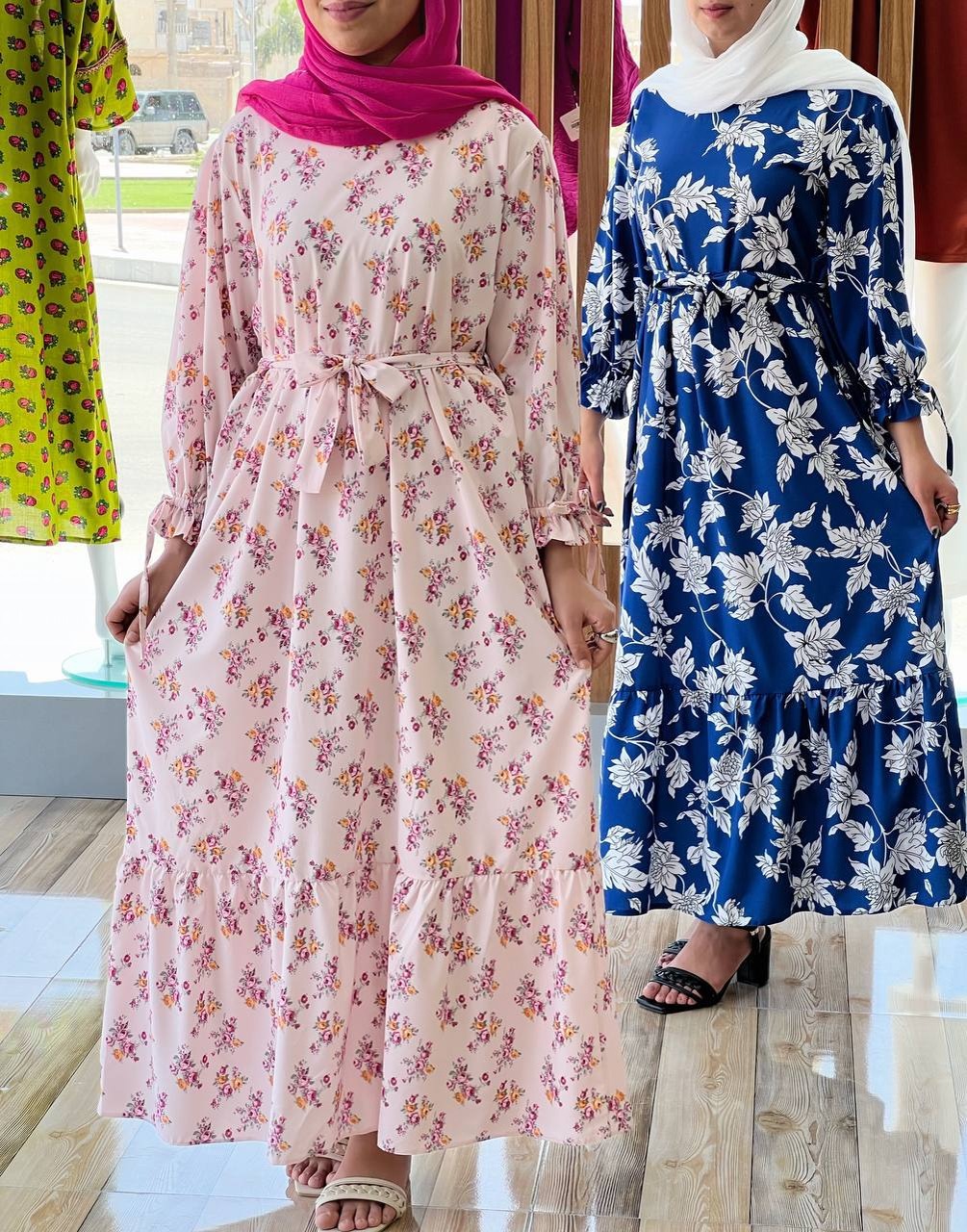 پیراهن دو چین کرپ کد 3728