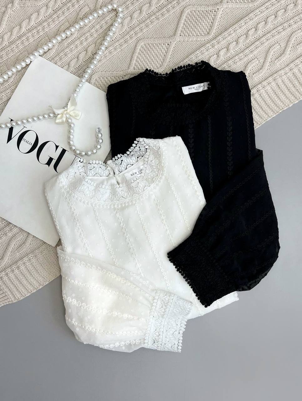 شومیز حریر گلدوزی شده با نوارای دانتل کد 3737