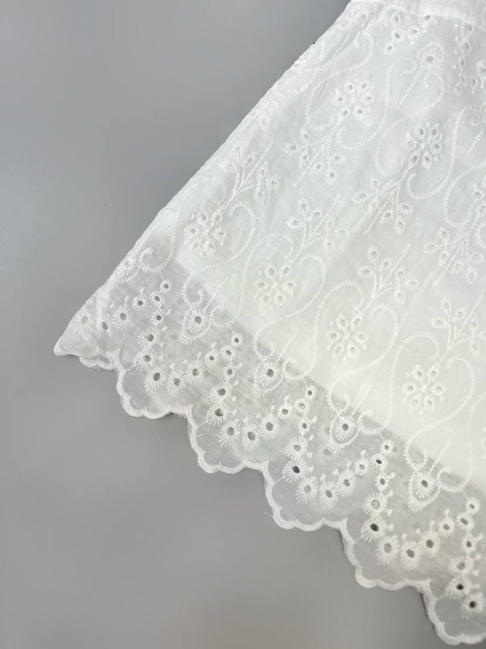 شومیز خامه دوزی استین پف کد 3740